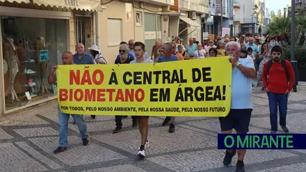 Arruada no Entroncamento reforça contestação à unidade de biometano em Árgea
