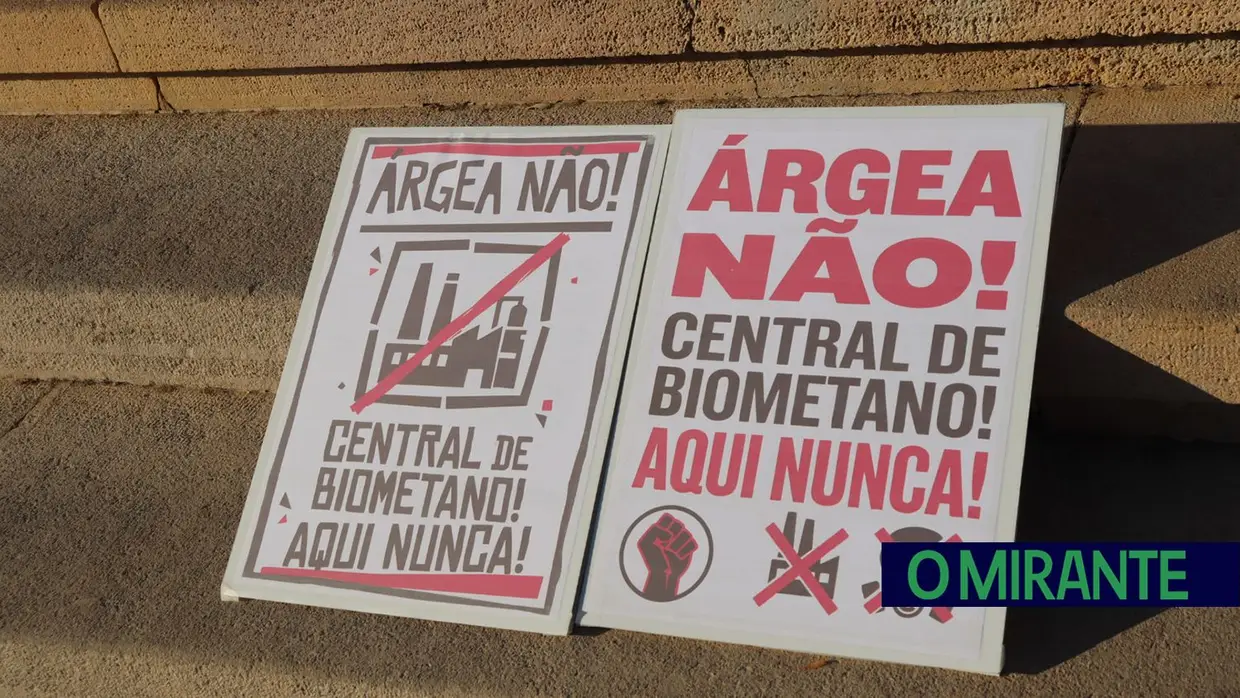 Arruada no Entroncamento reforça contestação à unidade de biometano em Árgea