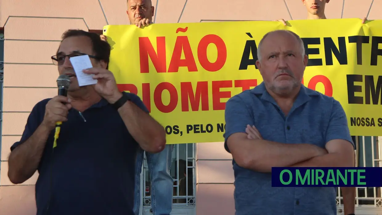 Arruada no Entroncamento reforça contestação à unidade de biometano em Árgea