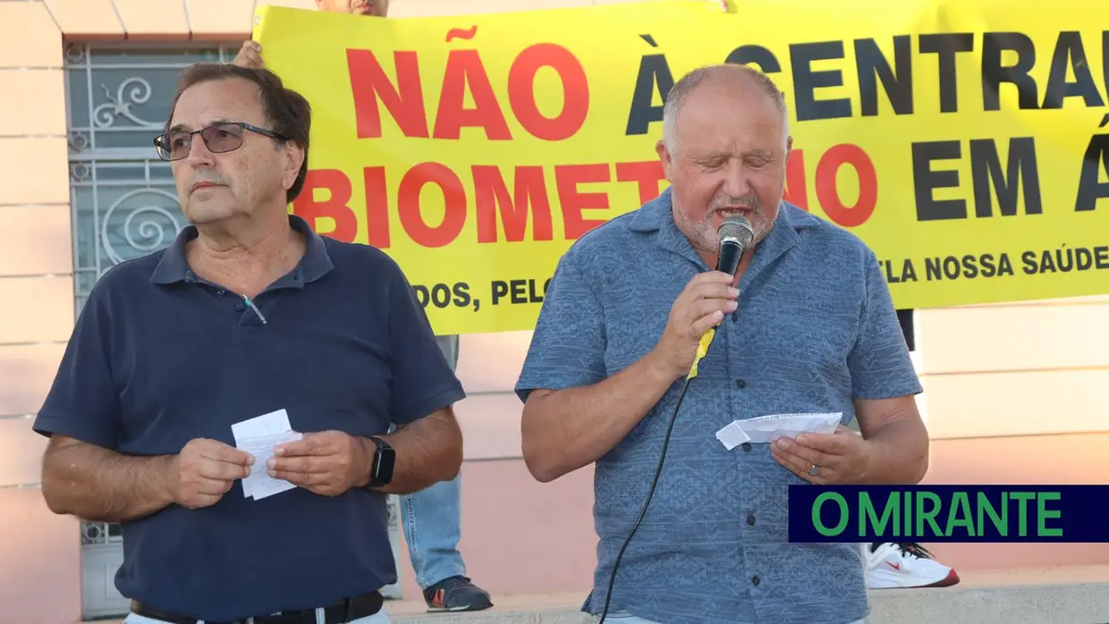 Arruada no Entroncamento reforça contestação à unidade de biometano em Árgea