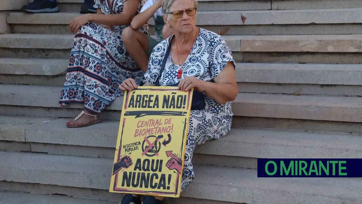 Arruada no Entroncamento reforça contestação à unidade de biometano em Árgea