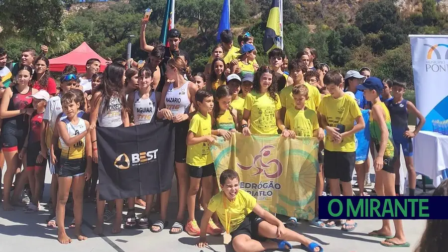 Jovens do Pedrógão Triatlo vencem mais uma etapa do Campeonato Regional