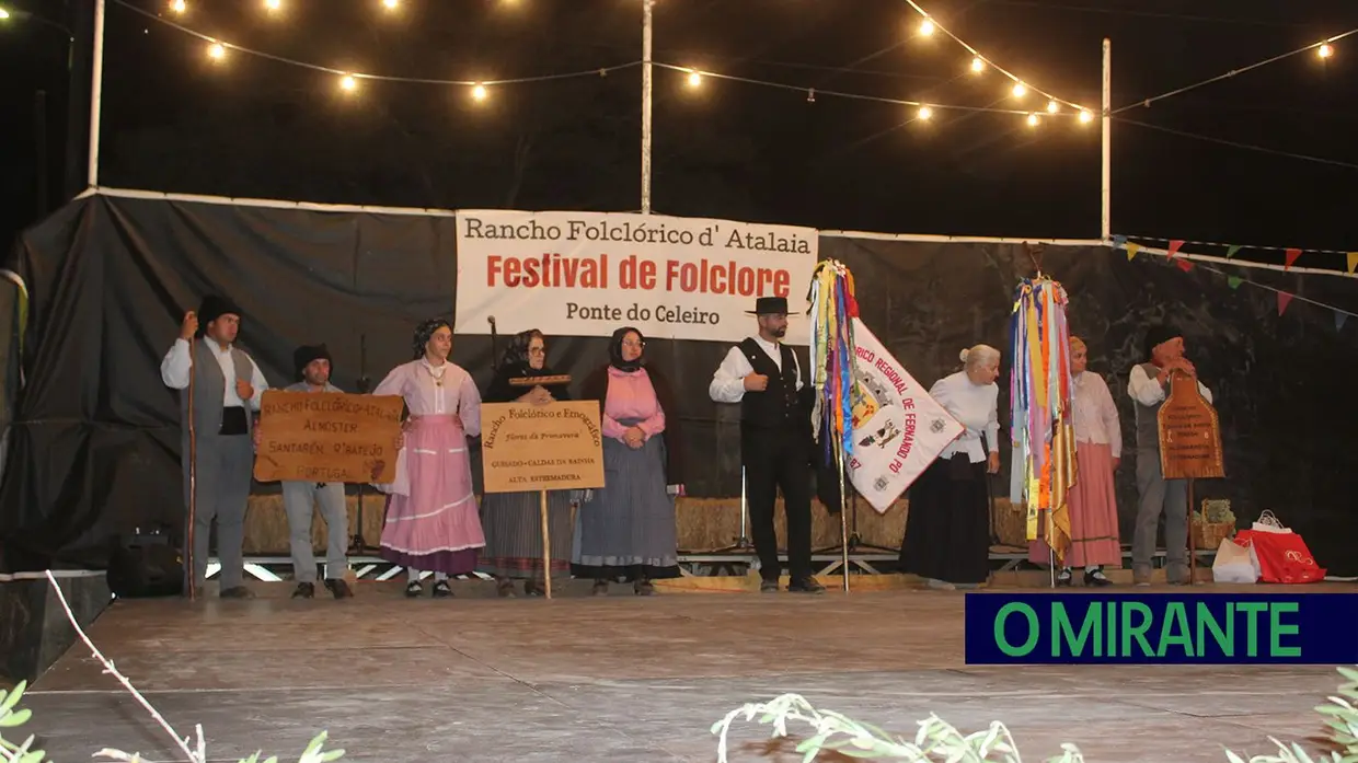 Ponte Celeiro dança ao ritmo da tradição numa noite de folclore