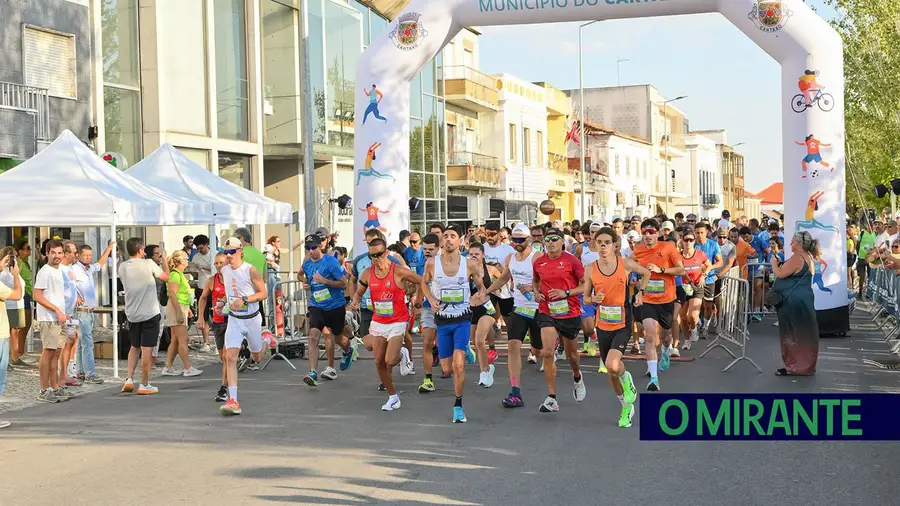 Corrida das Vindimas cresce e leva mais participantes às ruas do Cartaxo