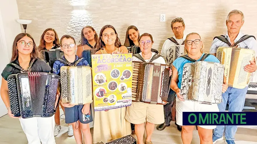 Cartaxo homenageia Eugénia Lima no Festival Internacional de Acordeão