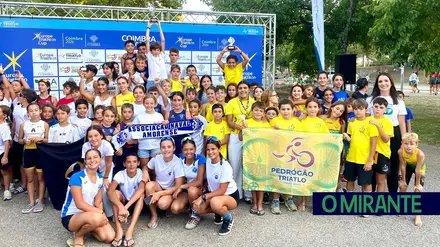Pedrógão Triatlo é vice-campeão nacional de Triatlo Jovem