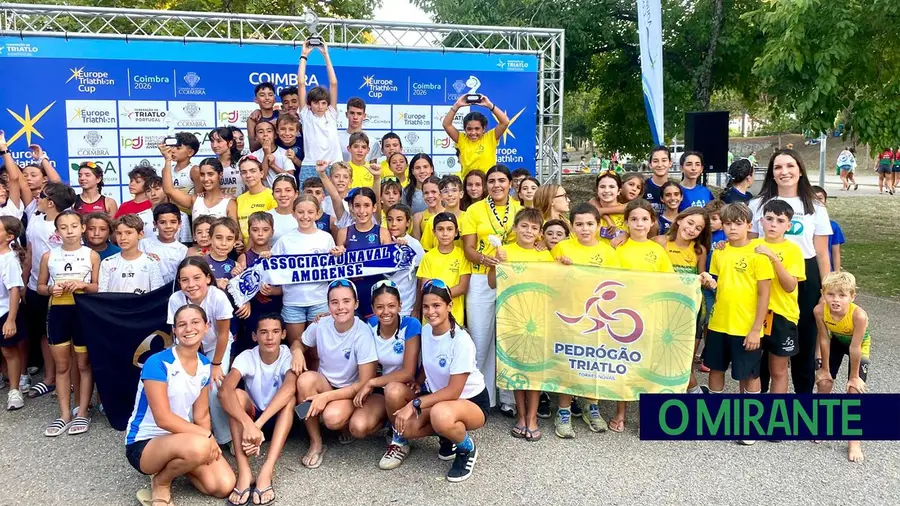 Pedrógão Triatlo é vice-campeão nacional de Triatlo Jovem