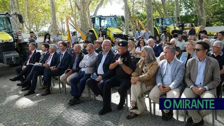 Seis municípios do Médio Tejo recebem tratores para prevenção de incêndios