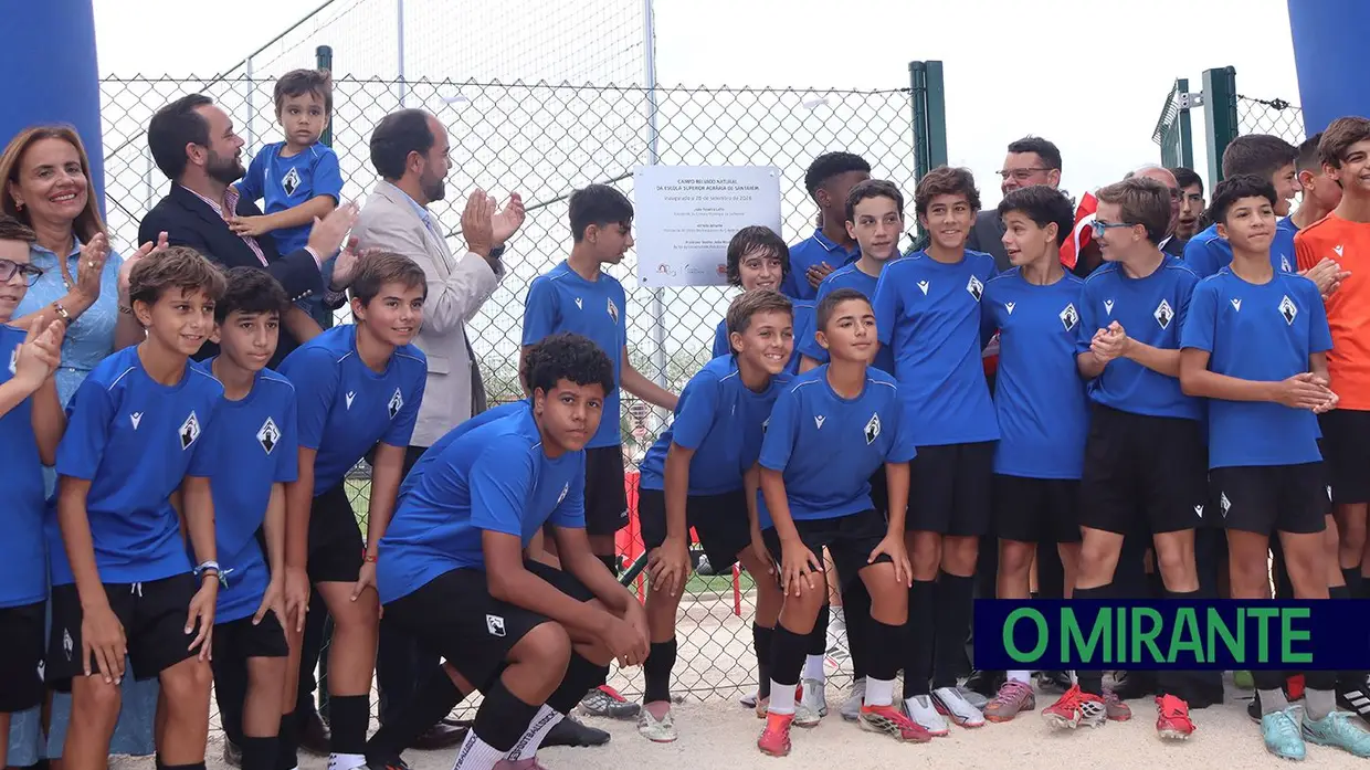 Santarém reforça instalações desportivas com novo campo na Escola Agrária