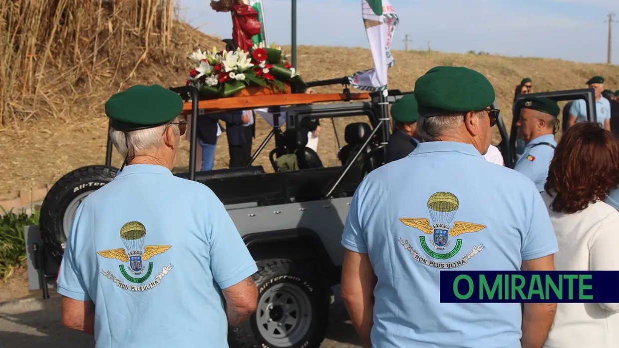 Romaria junta paraquedistas na Barquinha e em Tancos