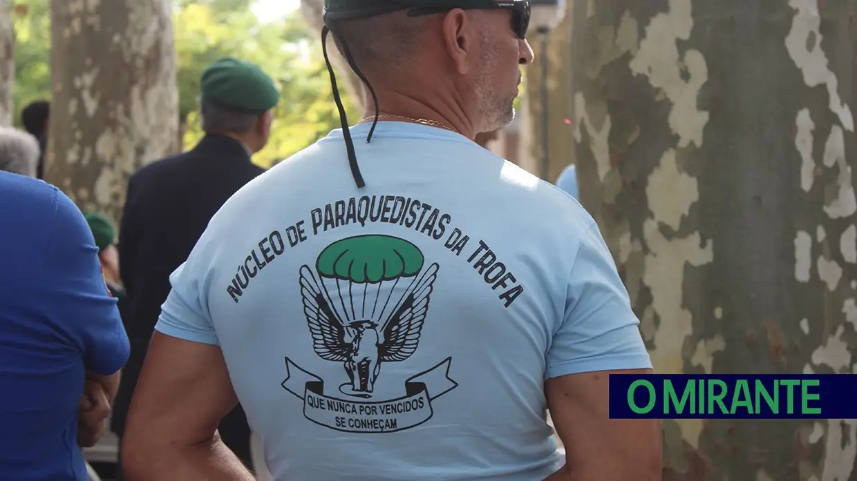 Romaria junta paraquedistas na Barquinha e em Tancos