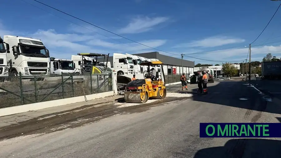 Empresa fartou-se de esperar pela câmara e arranjou estrada junto às suas instalações