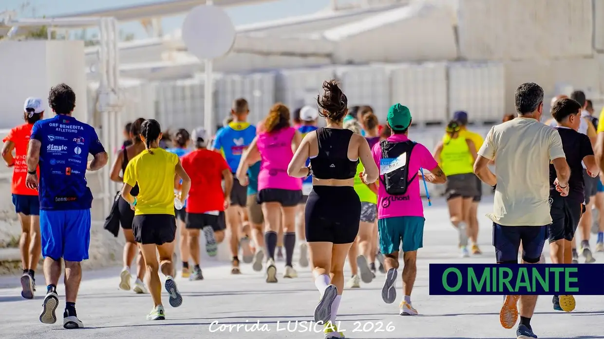 Corrida solidária da LUSICAL junta 400 pessoas e reforça apoio aos Bombeiros de Alcanede
