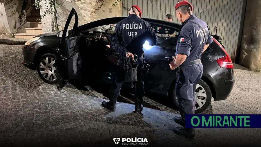 Oito detenções em operação da PSP no Entroncamento e Torres Novas