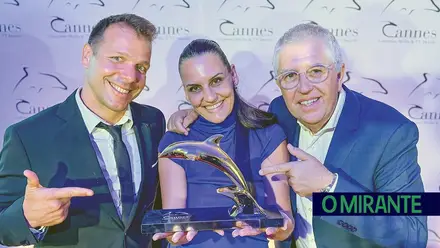 Empresária de Tomar conquista Ouro em Cannes com curta‑metragem para o Mosteiro do Leitão