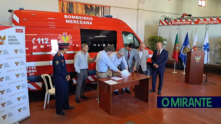 Bombeiros da Merceana como novo Posto de Emergência Médica
