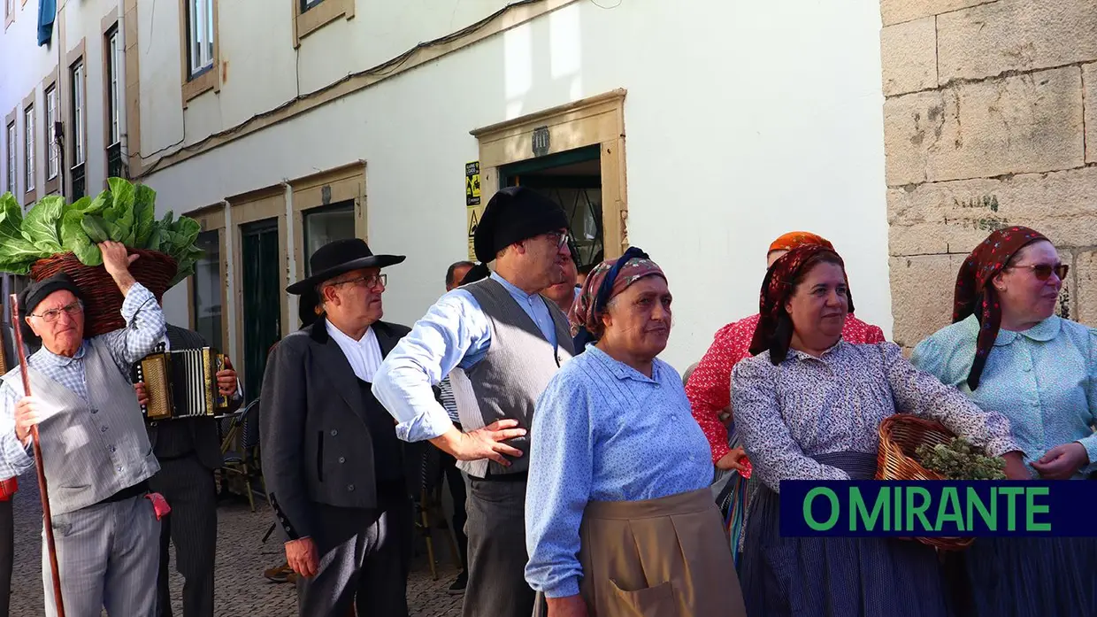 Tomar recriou “Mercado de 1900” na Praça da República
