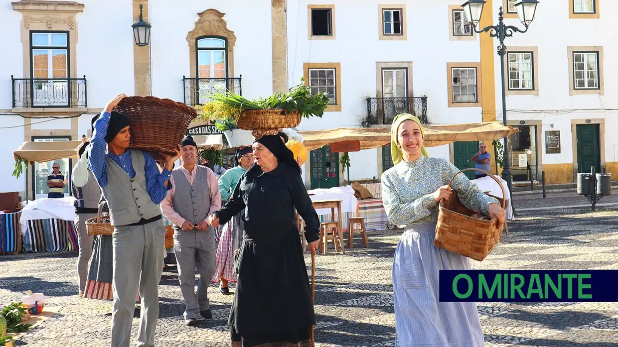 Tomar recriou “Mercado de 1900” na Praça da República