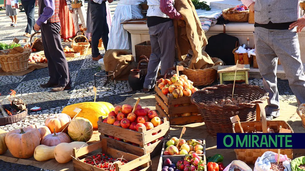 Tomar recriou “Mercado de 1900” na Praça da República