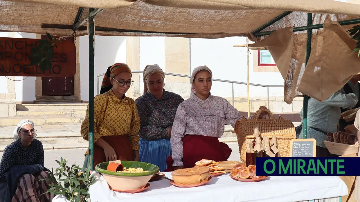 Tomar recriou “Mercado de 1900” na Praça da República