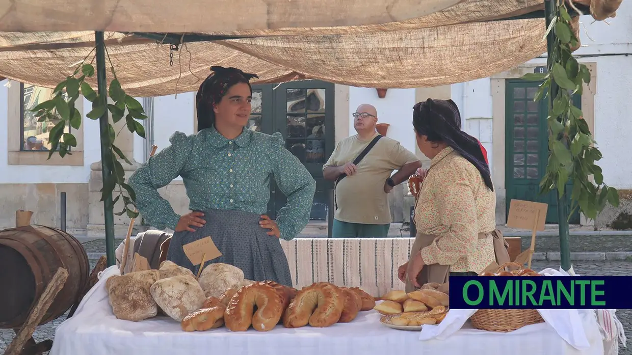 Tomar recriou “Mercado de 1900” na Praça da República
