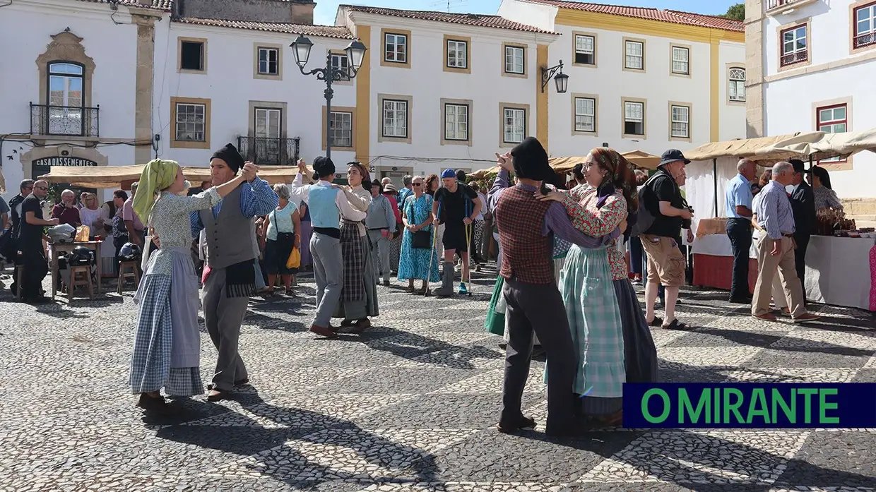 Tomar recriou “Mercado de 1900” na Praça da República