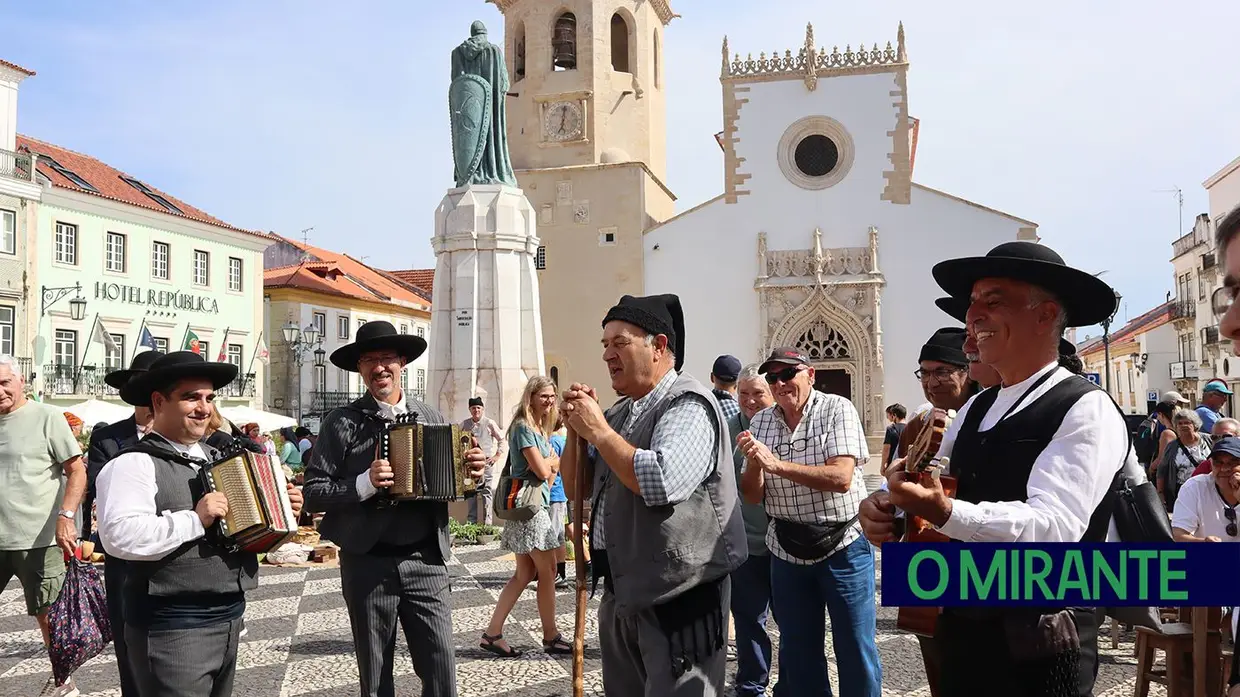 Tomar recriou “Mercado de 1900” na Praça da República