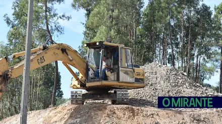 Mação intervém em taludes para prevenir deslizamentos
