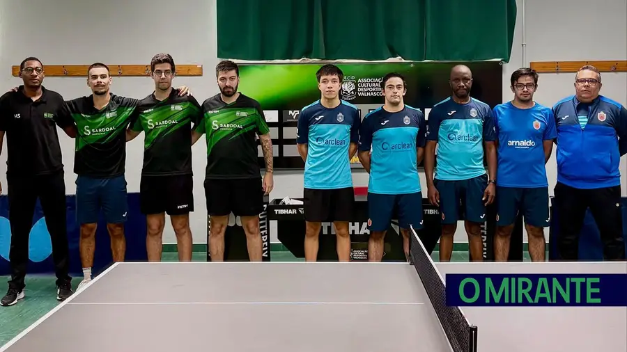 Valhascos garante passagem inédita à 2ª eliminatória da Taça de Portugal de Ténis de Mesa