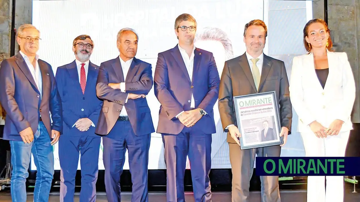 Galardão Empresa do Ano é entregue hoje no Convento de S. Francisco em Santarém