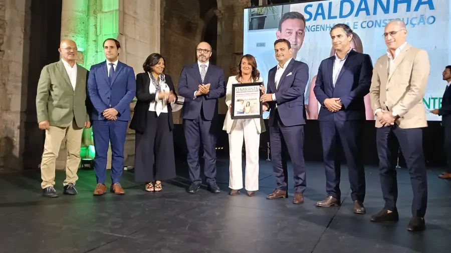Prémio PME de O MIRANTE para a Saldanha Engenharia e Construção que honra as pessoas e o trabalho