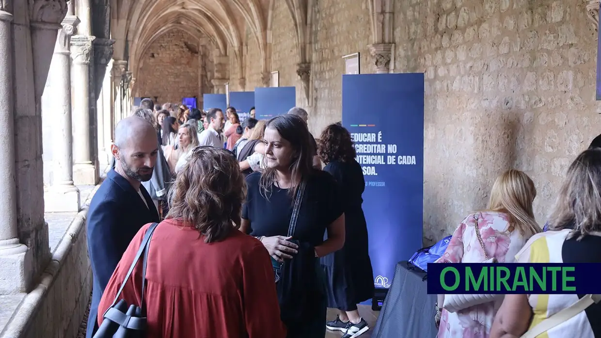 Recepção ao professor em Santarém juntou meio milhar de docentes