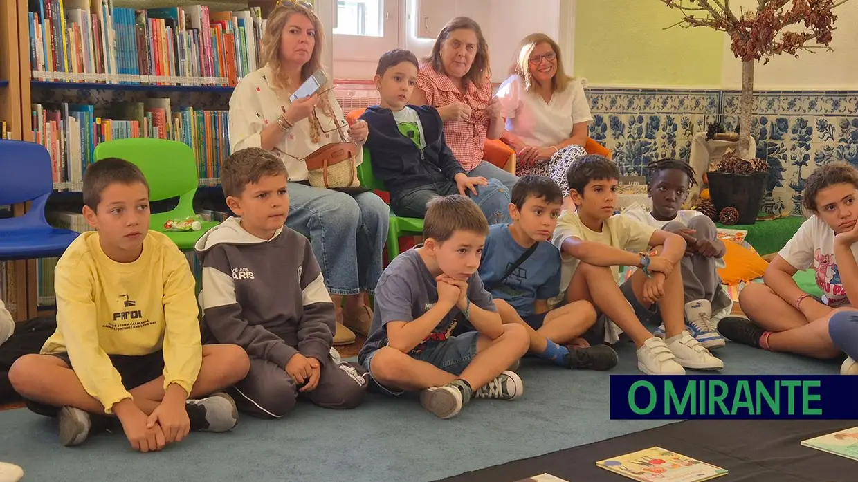 Crianças de Benavente aprendem a lidar com as emoções através dos livros