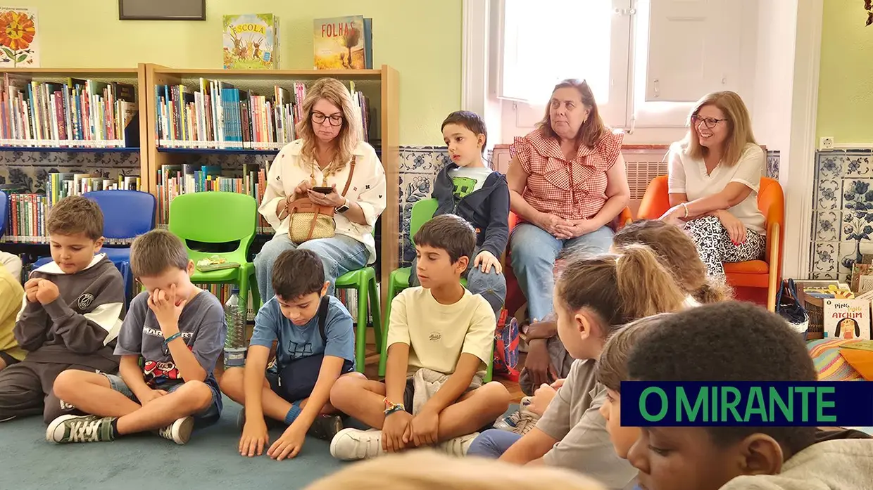 Crianças de Benavente aprendem a lidar com as emoções através dos livros