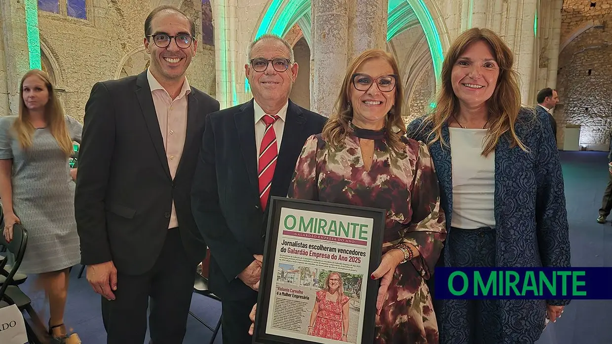 O MIRANTE distingue há um quarto de século o mérito empresarial