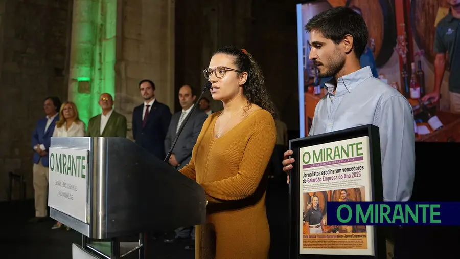 O segredo da gaveta vale prémio Jovens Empresários de O MIRANTE a Francisco e Maria Margarido