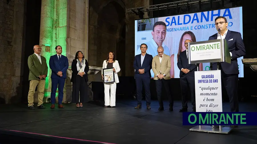 Confiança e seriedade levam Saldanha Engenharia e Construção a receber Prémio PME de O MIRANTE