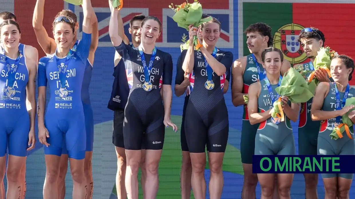 Atletas de Torres Novas ajudam ao bronze da estafeta mista na Taça do Mundo de Triatlo