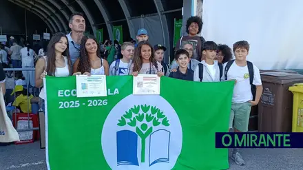 Onze escolas de Ourém distinguidas com Bandeira Verde e três premiadas por projectos ambientais
