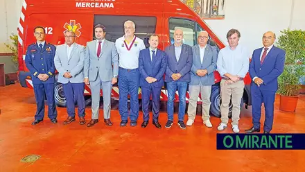 Bombeiros da Merceana passam a assegurar emergência médica 24 horas por dia