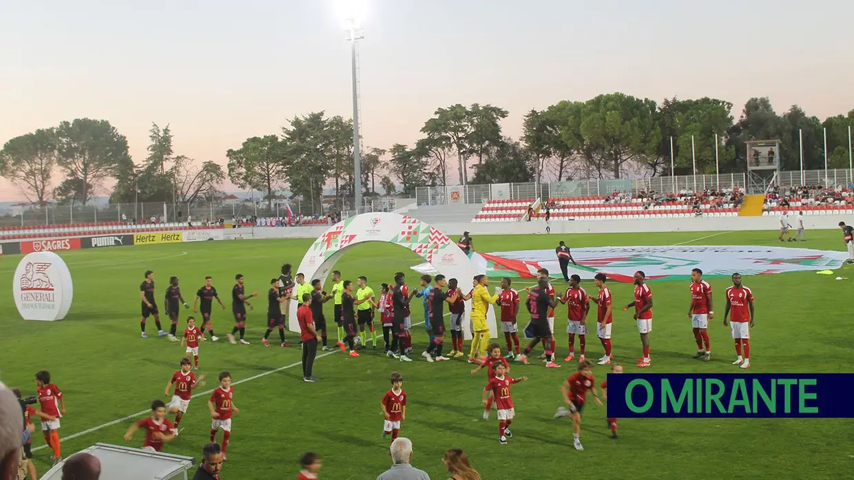 União de Santarém esteve a um passo de causar surpresa na Taça de Portugal