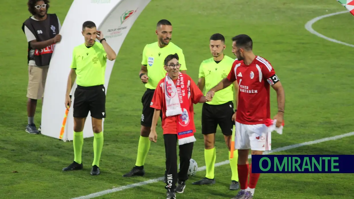 União de Santarém esteve a um passo de causar surpresa na Taça de Portugal