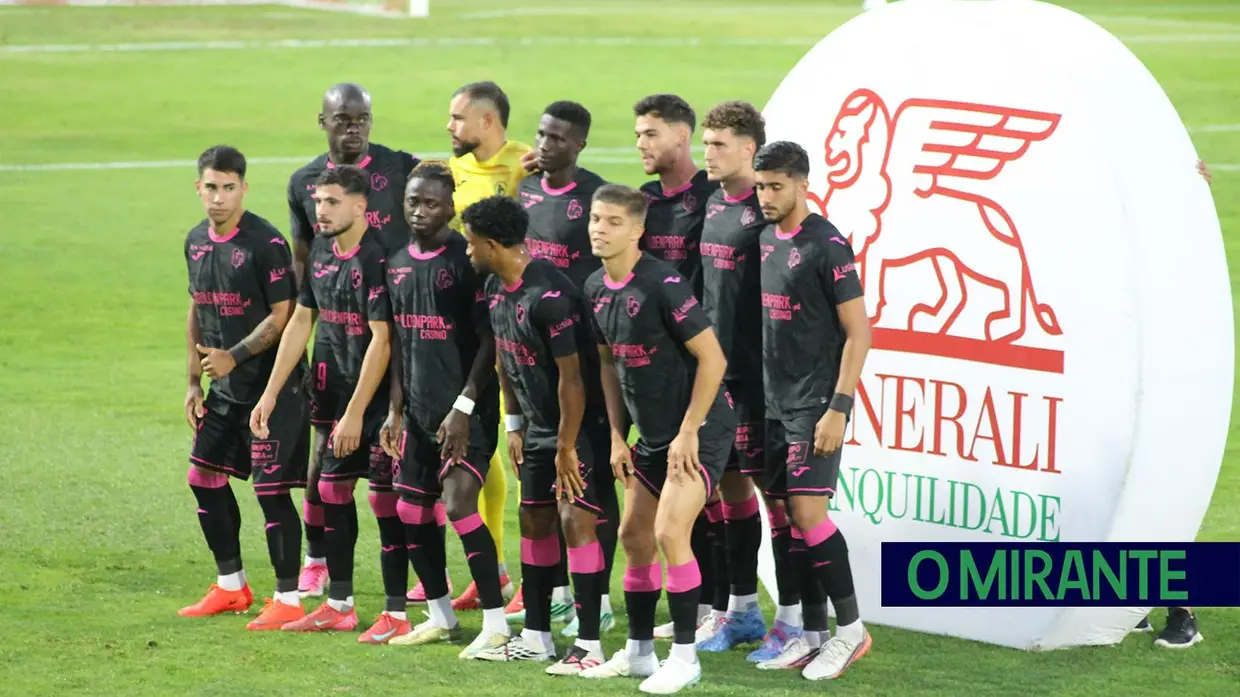 União de Santarém esteve a um passo de causar surpresa na Taça de Portugal