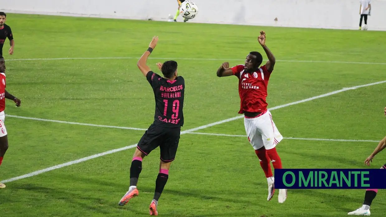 União de Santarém esteve a um passo de causar surpresa na Taça de Portugal