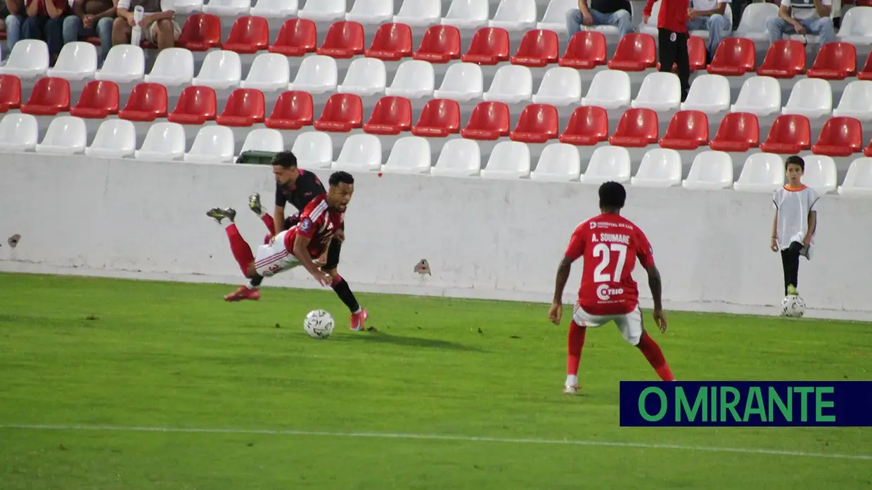 União de Santarém esteve a um passo de causar surpresa na Taça de Portugal