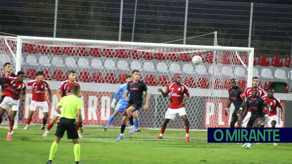 União de Santarém esteve a um passo de causar surpresa na Taça de Portugal