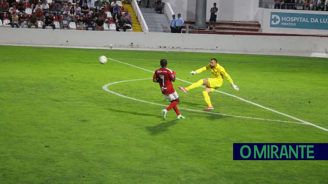 União de Santarém esteve a um passo de causar surpresa na Taça de Portugal