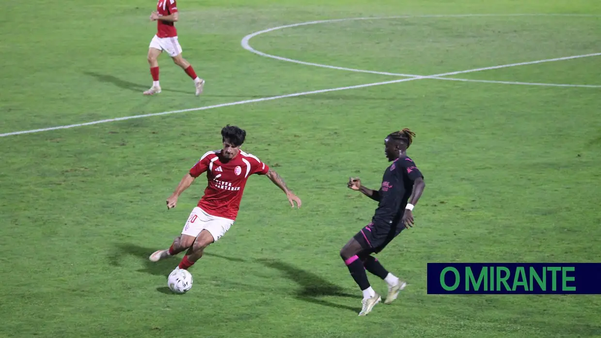 União de Santarém esteve a um passo de causar surpresa na Taça de Portugal
