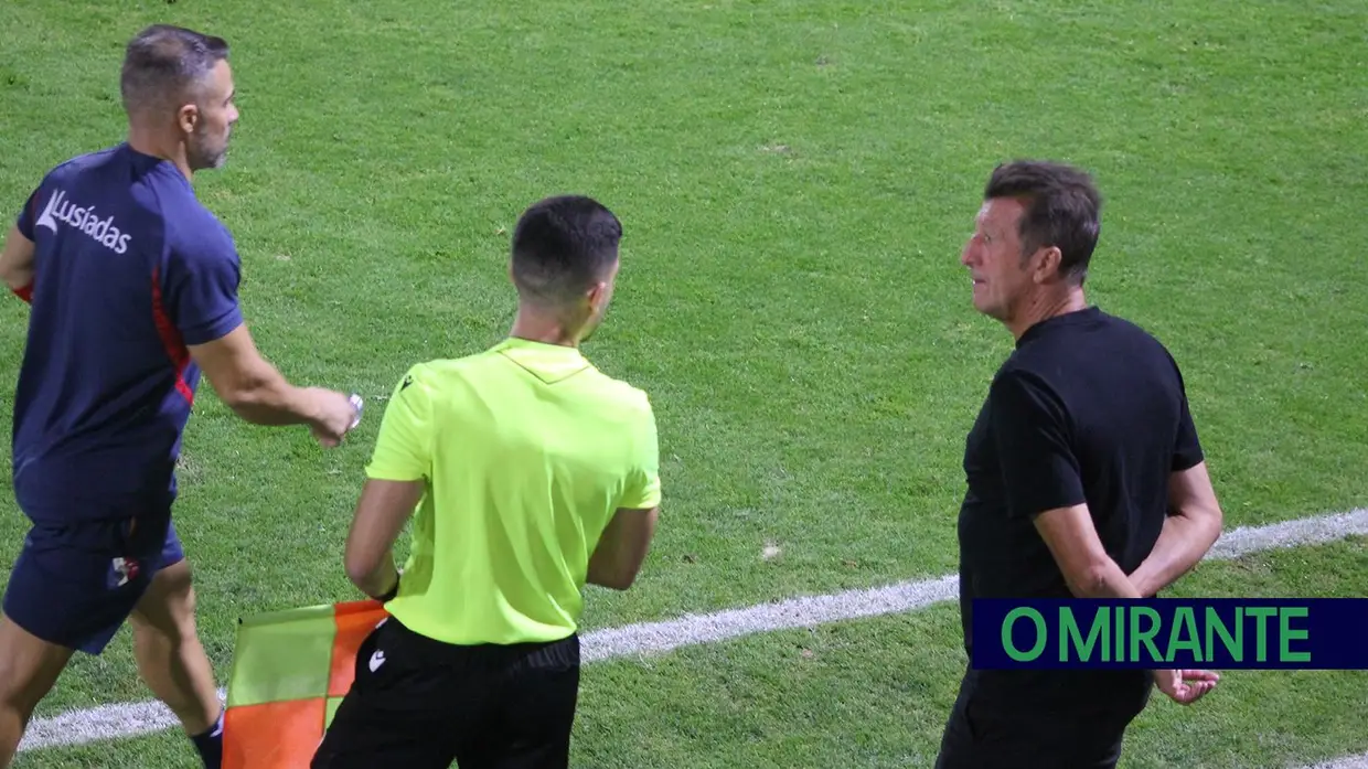 União de Santarém esteve a um passo de causar surpresa na Taça de Portugal