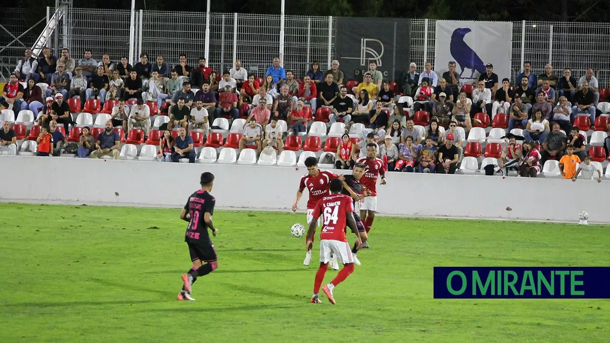 União de Santarém esteve a um passo de causar surpresa na Taça de Portugal